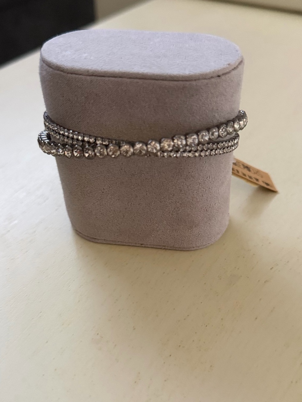 Jamierocks Crystal Crisscross cuff Bracelet